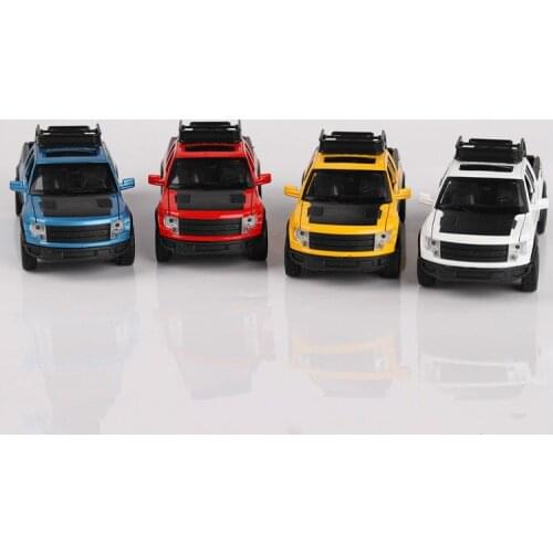 High Simulation Exquisite Model Toys Car Styling 1:32 Ford F150 Raptor Pickup Trucks Alloy Car Model Best Gifts Free Shipping