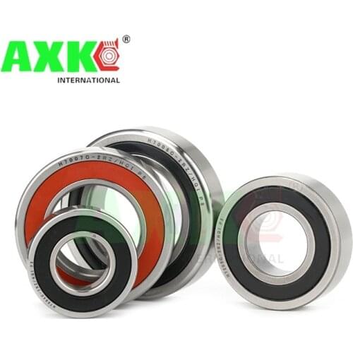 1 Pair AXK 7001 7001C 2RZ P4 DT 12x28x8 12x28x16 Sealed Angular Contact Bearings Speed Spindle Bearings CNC ABEC-7