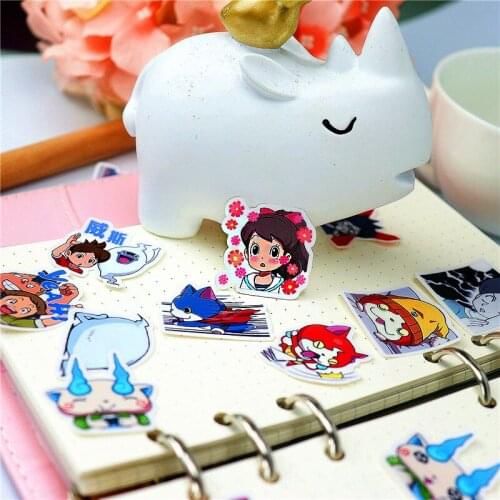 40pcs Monster everyday stickers Funny Anime Sticker Decal For Laptop Bicycle Notebook Waterproof Stickers DIY Scrapbooking