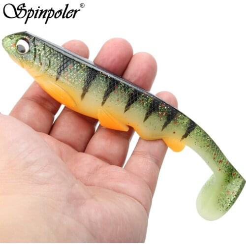 Spinpoler Stalker Swimbaiter New HD/paint Shad Fishing Swimmer 16cm 6.3'' Weedless Swimbait Fishing for Big Bass