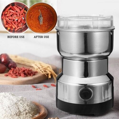 Electric Coffee Grinder Electric Kitchen Cereals Nuts Beans Spices Grains Grinder Machine Multifunctional Home Coffee Grinder