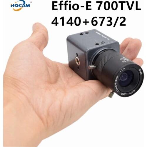 HQCAM 700TVL Camera SONY CCD EFFIO-E 4040+673\2 Ultral Low 0.001Lux analog colour Camera Industrial inspection camera CS