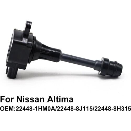 COWTOTAL Ignition Coil for Nissan Altima Engine Code QR25DE VQ35DE 2.5L 3.5L OEM 22448-1HM0A/22448-8H315/22448-8J115 (Pack of 4)