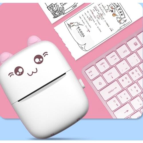 Hot Mini Printer Portable 203dpi Photo Label Memo Wrong Question Printing Bluetooth Thermal Printer For iPhone Android IOS DIY