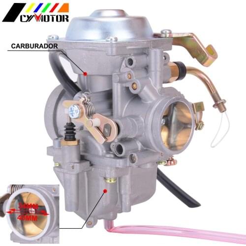 Motorcycle 34MM Carburetor Carburador For Roketa Jianshe Hensim JS400 YamaBuggy HS400 ATV GN250 GN300 300CC 400CC Engine
