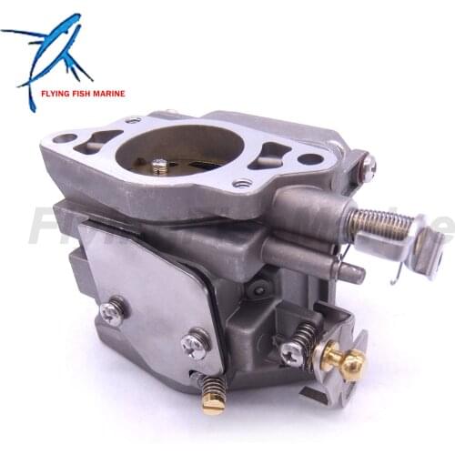 Outboard Engine 6L2-14301-11 Carburetor Carb Assy for Yamaha Boat Motor 25E 25M 25HP 2-Stroke