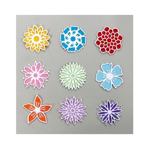 DF flower Cutting Dies for DIY Scrapbooking/photo album Decorative Embossing DIY Paper Cards
