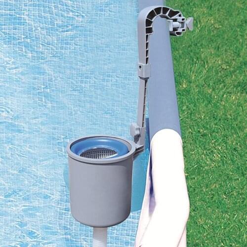 Durable Wall-mounted Swimming Pool Cleaner Pond Cleaner Hot Spring Surface Skimmer Automatic Skimmer Pool Daily Care