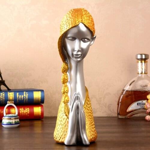 Southeast Asia Characters Crafts Decorations Prayer Goddess Creative Home Decorations Wine Cabinet / TV Cabinet Decoration