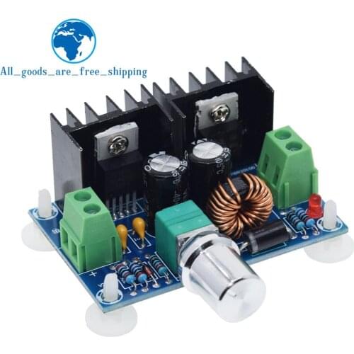 XH-M401 Max 8A 200W DC-DC Step Down Buck Converter Power Supply XL4016 PWM Adjustable 4-40V To 1.25-36V Step-Down Board Module