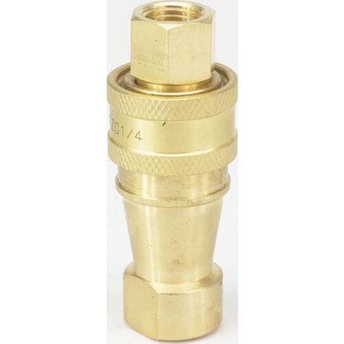 1/4" BSP Female 5000N Brass Quick Disconnect Coupler Set for Truck Mount Portable carpet cleaning