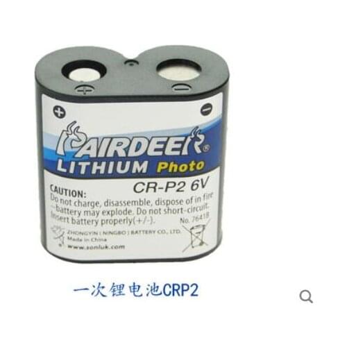 1PCS CR-P2 Faucet Sensor Camera Battery CRP2 DL223A EL223AP K223LA 6V 1500MAH Lithium Battery for power-plus