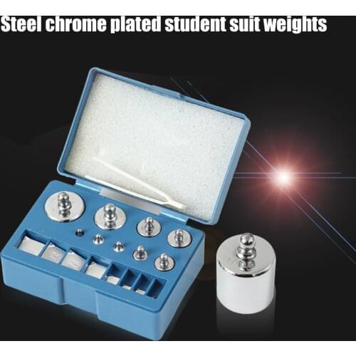 17pcs Calibration Weights Set Scale Laboratory 10mg-100g Balance Weighting Tools for Quickly Measuring Accessories