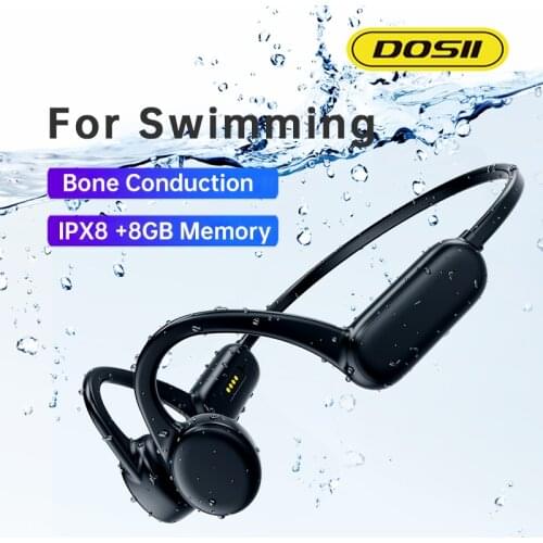 2021 New Swimming Headphones Bone Conduction Earphone Bluetooth Headsets 16GB MP3 Music Player IPX8 Waterproof Earbuds for Sony