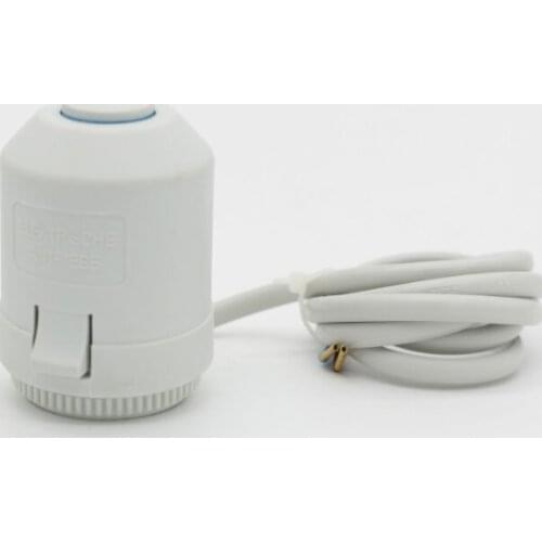 24v 230v normally close Electric thermal actuator for manifold underfloor heating radiante actuador