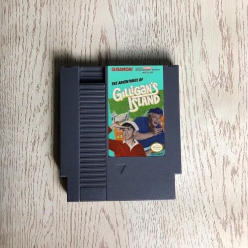 The Adventures of Gilligans Island - 72 pins 8bit game cartridge