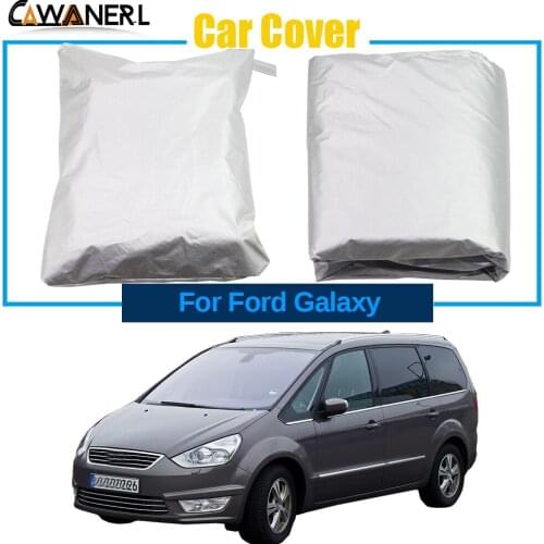Car Cover For Ford Galaxy 2006−2019 Outdoor Sun Rain Snow Dust Protection Full MPV Cover Anti-UV Windproof