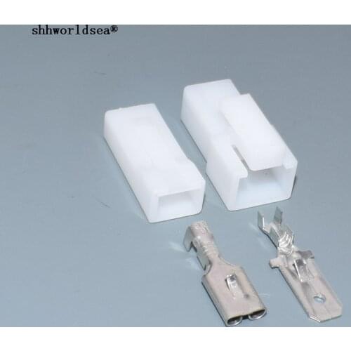 Shhworldsea 7.8mm 1 Pin Female Male 7.8 Series Automotive Connector 7123-3010 7122-3010