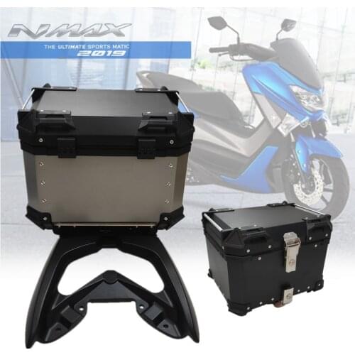 Motorcycle 45L 55L 65L Luggage for Yamaha NMAX 125 155 NMAX155 NMAX125 2016 2017 2018 Aluminum Alloy Box Waterproof Storage