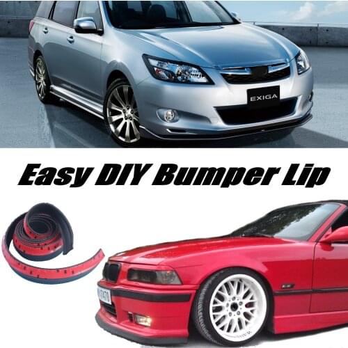 Bumper Lip Deflector Lips For Subaru Exiga Front Spoiler Skirt For Car Tuning View / Body Kit / Strip