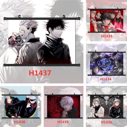 Jujutsu Kaisen Anime Manga HD Print Anime Posters Wall Poster Canvas Painting Wall Decor Posters Wall Art Picture Home Decor
