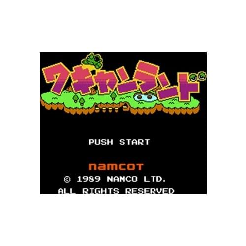 Wagan Land Region Free 60 Pin 8Bit Game Card For Subor Game Players