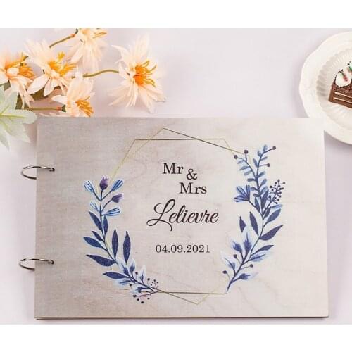 Personalized Wedding Guest Book,Alternative Wedding Guest Book,Engraved Wedding Keepsake,Rustic Wedding Decor
