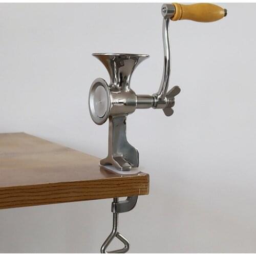 Full Stainless Steel Classical Kitchen Tool Manual py Mill Grain Seeds Mill Hand Operated Nut Grinder And Spice Grinder