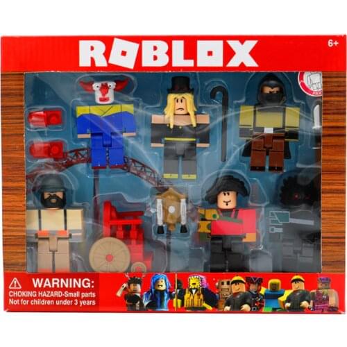 ROBLOX Night of The Werewolf Six Figure Pack 7cm PVC Suite Dolls Boys Toys Model Figurines Collection Christmas Gifts for Kids