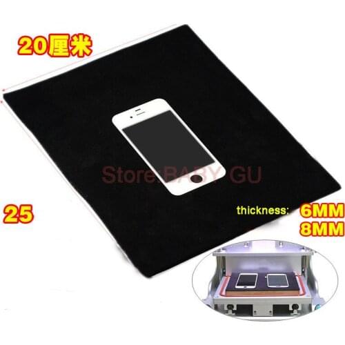 Laminating machine silicone pad Super soft sponge board Heat Insulation Silicone Pad Desk Mat Maintenance Platform phone repair
