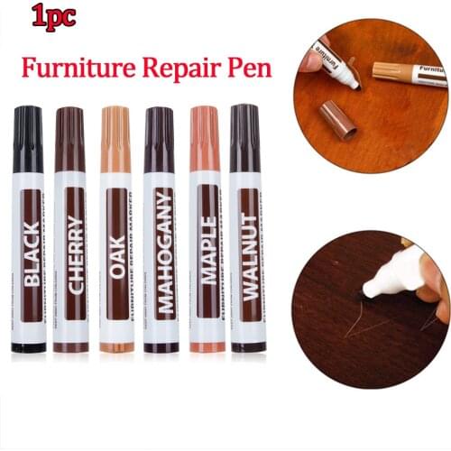 Damaged Scratch Patch Paint Pen Wax Crayon Wood Repair Pen Markers for Furniture Paint Floor Repair Composite