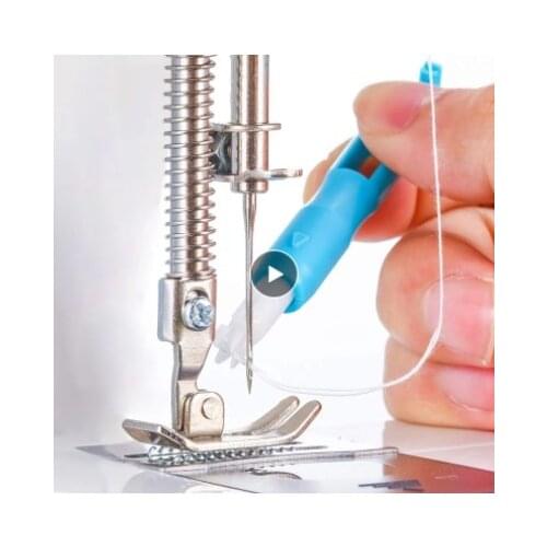 1PC Sewing Machine Needle Threader Multifunctional Sewing Hines Inserter Threading Tools Elderly For Household Sewing Supplies