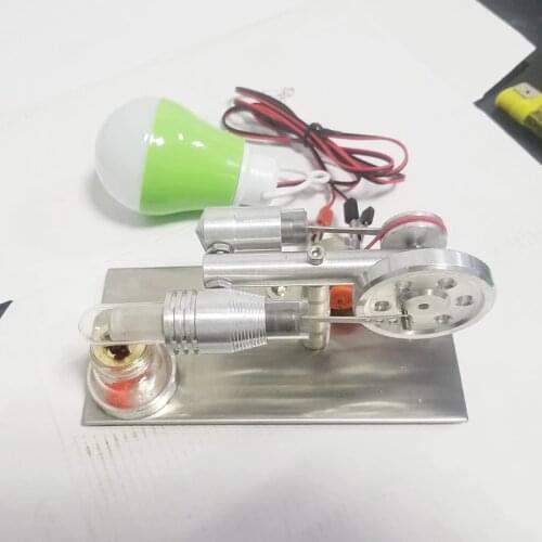 Stirling engine model external combustion small generator steam engine model birthday ceremony steam engine model
