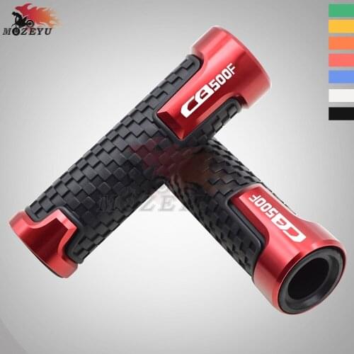 2018 Motorcycle CNC handlebar grips Handle hand bar grip For Honda CB500F CB500 F CB 500 F 2013 2014 2015 2016