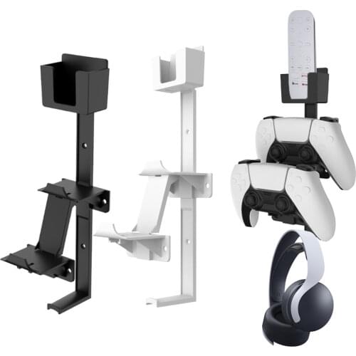 Game Controller Wall Bracket Holder for PS5 PS4 Xbox Switch Gamepad Headset Hanger Remote Control Shelf