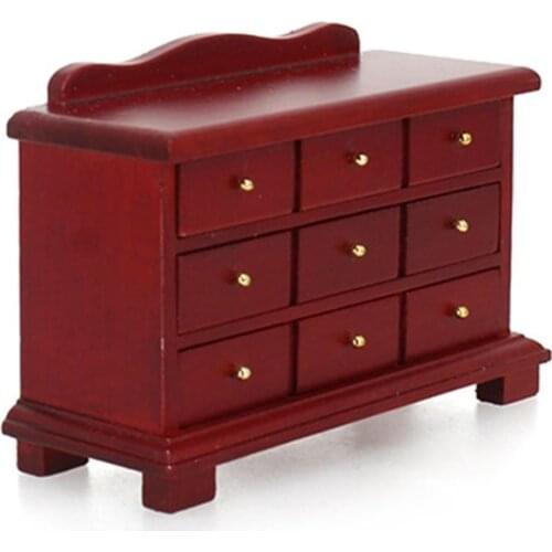 2021 New 1Pack Toddler Role-Play Toys Realistic Furniture Model Cabinet for Toddler Girls