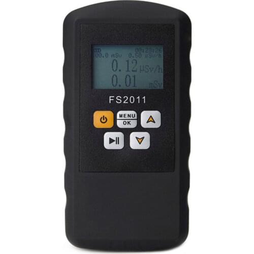 BR-9B radiation dosimeter Handheld Portable Digital Nuclear Radiation Detector Geiger Counter Semi-functional Type Marble Tester
