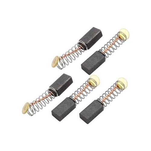 5Pcs Generic Electric Motor Angle Grinder Carbon Brushes 6.3x11x32mm w Spring
