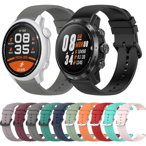 Silicone Sports Strap For COROS PACE 2 Wristband For COROS APEX Pro Band APEX 46mm 42mm Replacemen Bracelet Watchbands