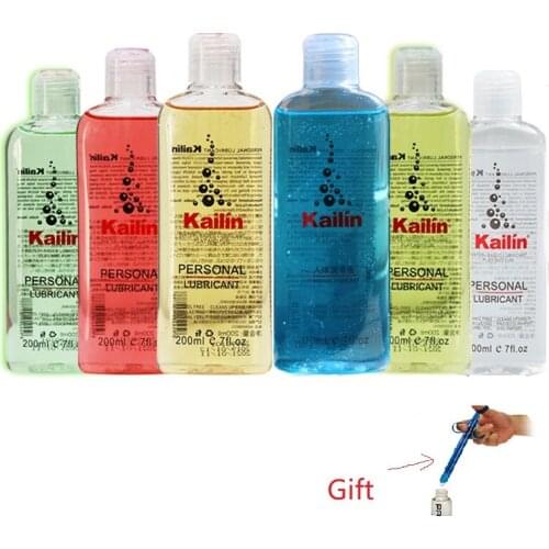 200MLlarge-capacity fruit-flavored human body lubricating agent for adult sex lubricant supplies