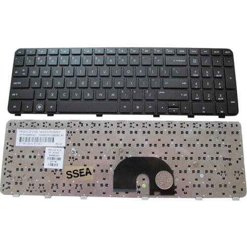 SSEA New Laptop US Keyboard for HP Pavilion dv6-6000 dv6t-6000 dv6-6100 dv6t- 6100 dv6-6200 dv6t-6200 Keyboard with frame