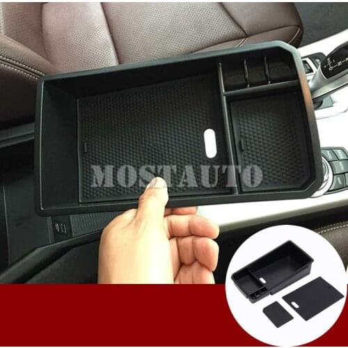 Inner Centre Console Armrest Insert Storage Box Tray For BMW X3 F25 2011-2017 X4 F26 2014-2017 1pcs Car Accessories Interior