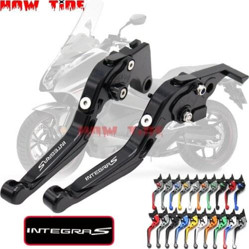 Motorcycle Folding Extendable CNC Moto Adjustable Clutch Brake LeversFor HONDA INTEGRAS 750 INTEGRA S 750 2016-2018