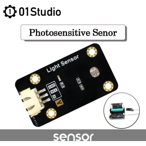 01Studio Photosensitive Sensor Module Light Sensor pyBoard MicroPython grogramming Developments Board
