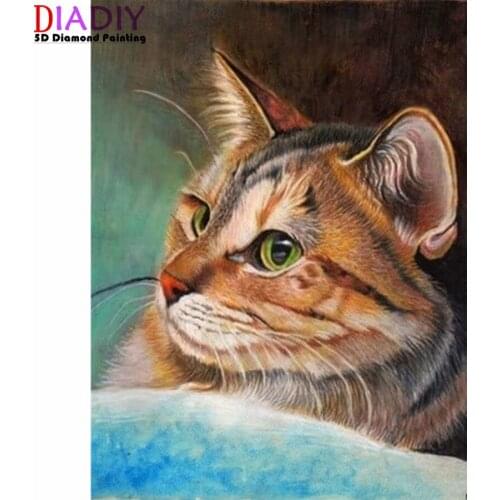 5D Diamond Painting Animals Horse Diamond Mosaic Tiger Lion DIY Full Round Diamond Embroidery Cross Stitch Rhinestone Art