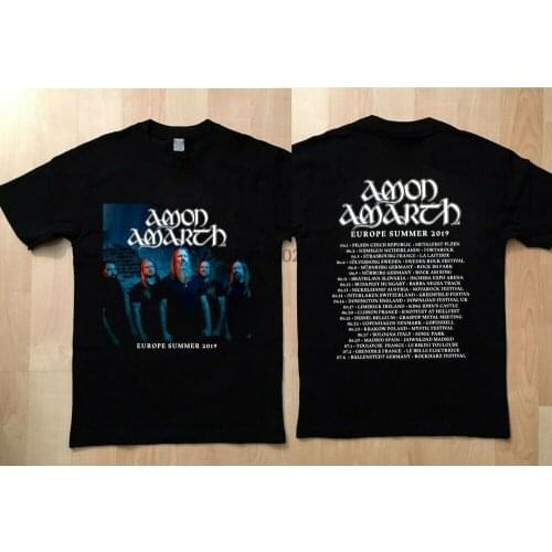 Amon amarth europe summer 2019 new t shirt