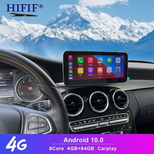 Andriod 10 10.25/12.5 inch Display 4G for Benz CLA GLA A Class W176 2012-2015 Car Radio Screen GPS Head UP Touch Screen