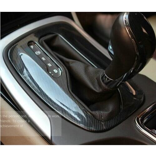 Automatic Gear carbon fiber stickers ABS Car Accessories For opel Insignia sedan Sport Tourer 2009 2010 2011 2012 2013 2014 2015
