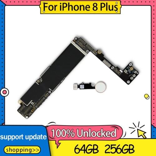 100% Unlocked Motherboard For iPhone 8 Plus 5.5inch With/Without Touch ID,For iPhone 8 Plus Logic Board Mainboard With Chips