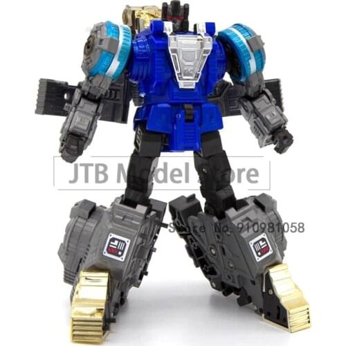 G-creation SRK05B Slag Transformation Action Figure IDW 14CM ABS KO SRK-05B Prowl Cartoon Character Deformation Car Robot Figma